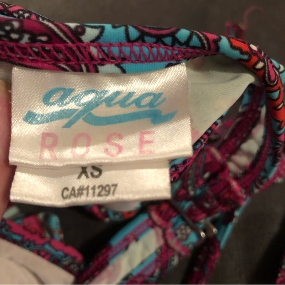 Aqua Rose Two Piece Swimsuit - Picture 4 of 7